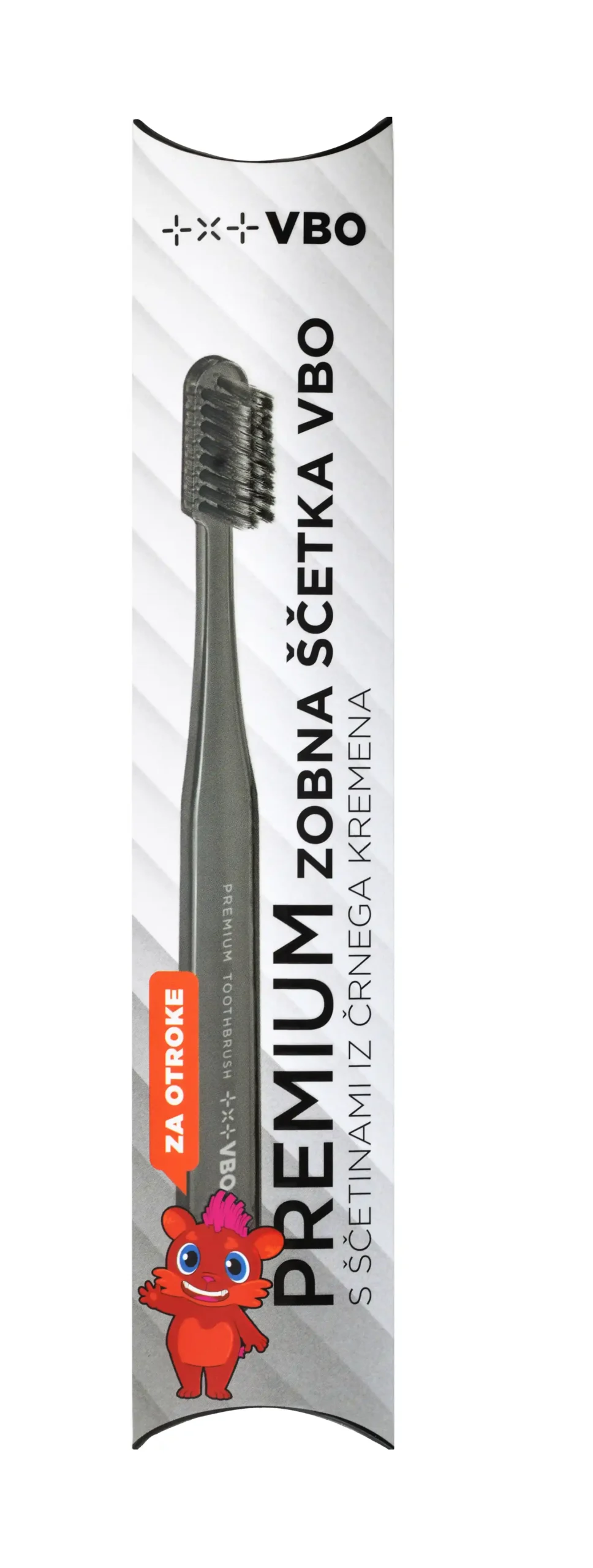 Furça Premium VBO për Fëmijë - E zezë, 1