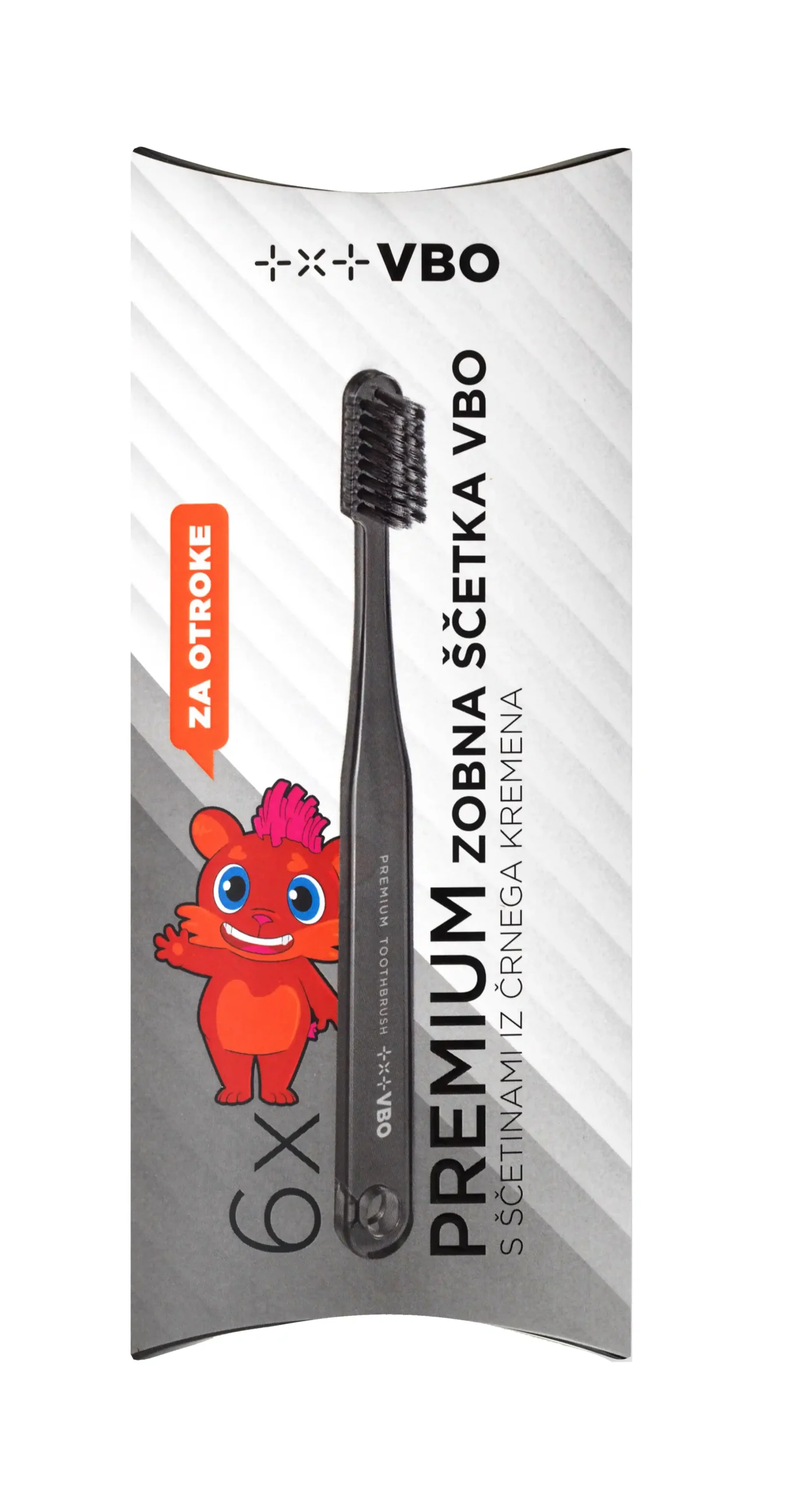 Furça Premium VBO për Fëmijë - E zezë, 6